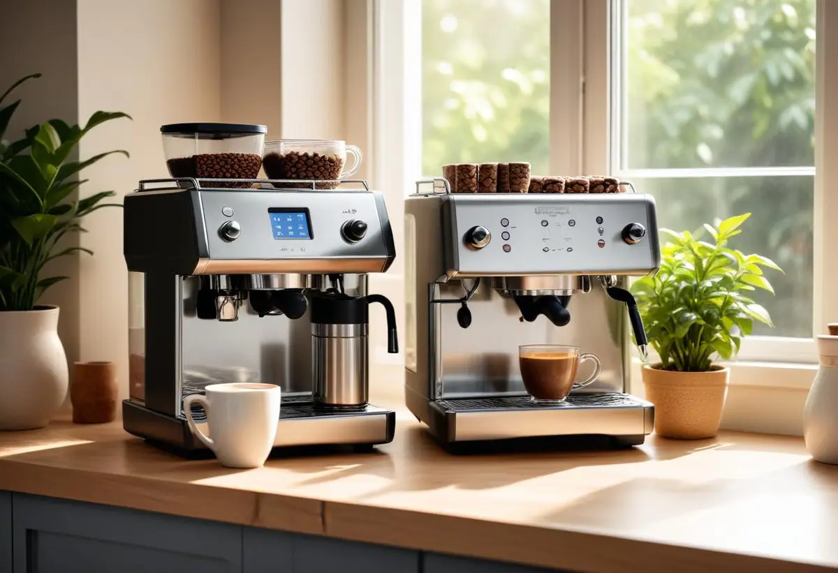 Bästa kaffemaskinerna 2025 illustration